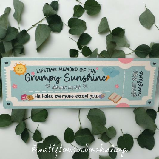 Grumpy/Sunshine Bookmark