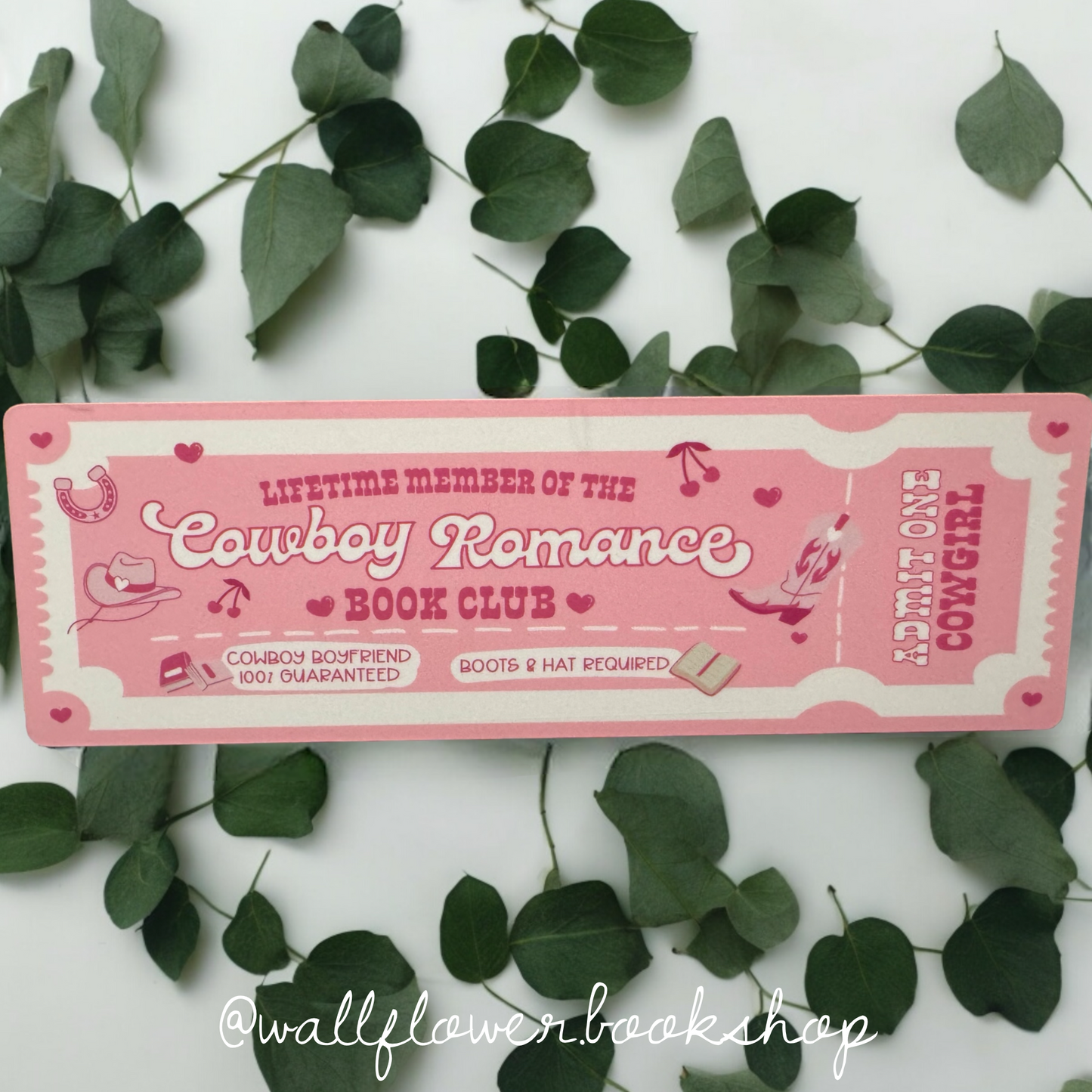 Cowboy Romance Bookmark