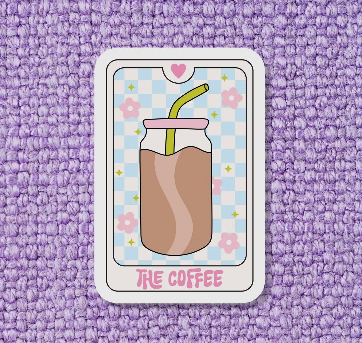 The Coffee Tarot Card Sticker