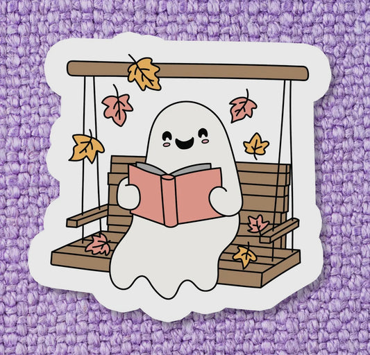 Ghost Fall Sticker