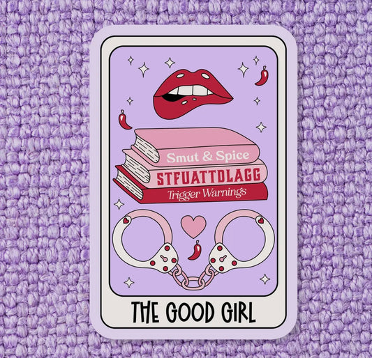 The Good Girl Tarot Card Sticker